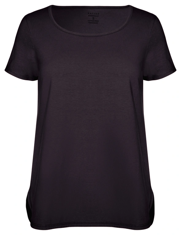 Katies Cotton Elastane Short Sleeve T-Shirt, hi-res image number null