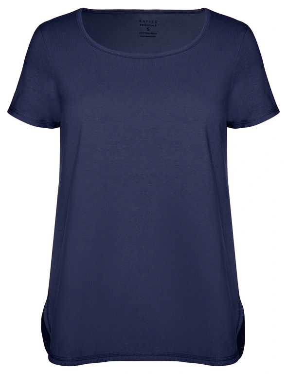 Katies Cotton Elastane Short Sleeve T-Shirt | Rivers Australia