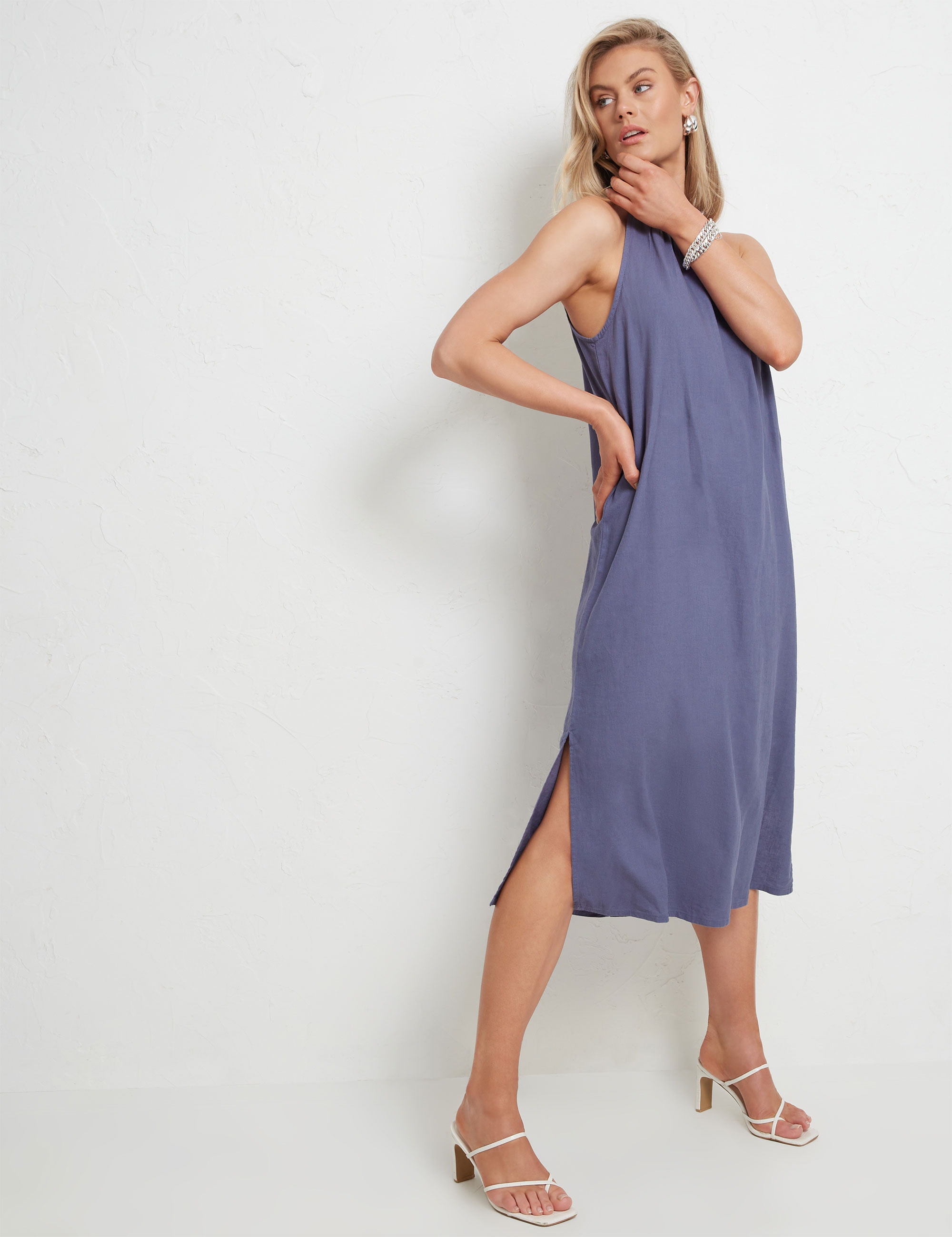 Katies linen clearance dress