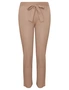 Katies Ankle Tie Front Seamed Linen Pant, hi-res