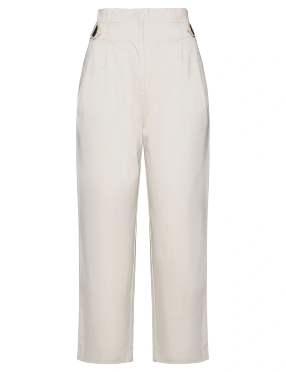Katies Ankle Straight Leg Button Tab Pants, hi-res image number null