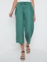 Katies Ankle Pull On Straight Leg Linen Pant, hi-res