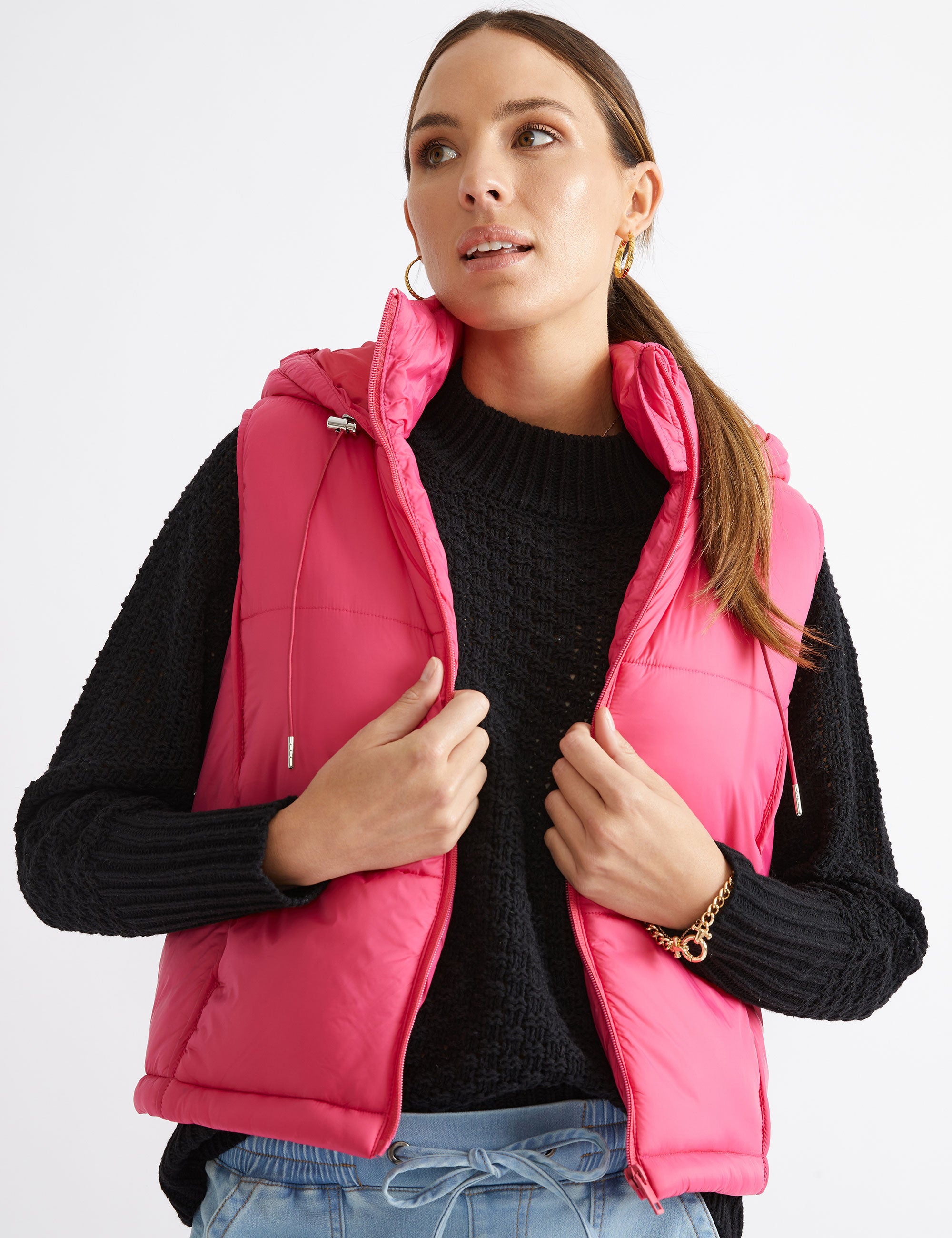 Katies Short Puffer Vest | EziBuy Australia