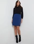 Katies Knee Length Button Detail Tweed Skirt, hi-res