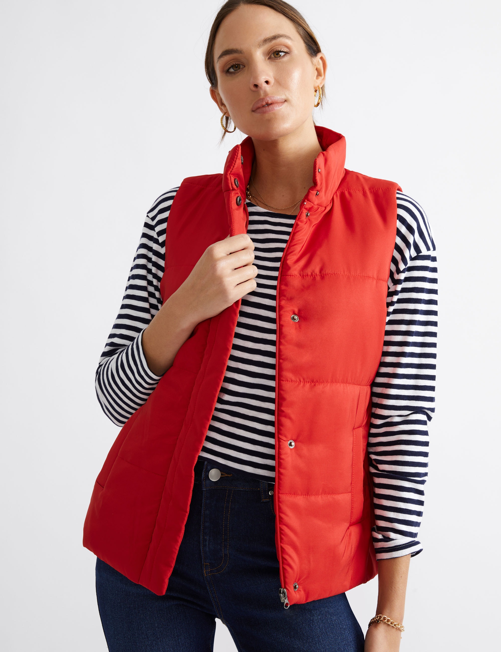 Katies puffer vest sale