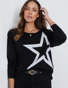 Katies Long Sleeve Novelty Placement Jumper