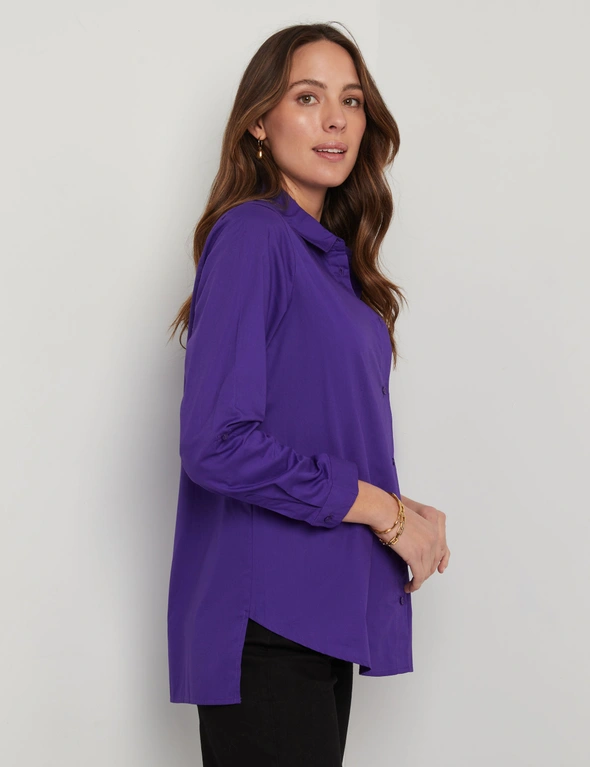 Katies Long Sleeve Cotton Shirt, hi-res image number null