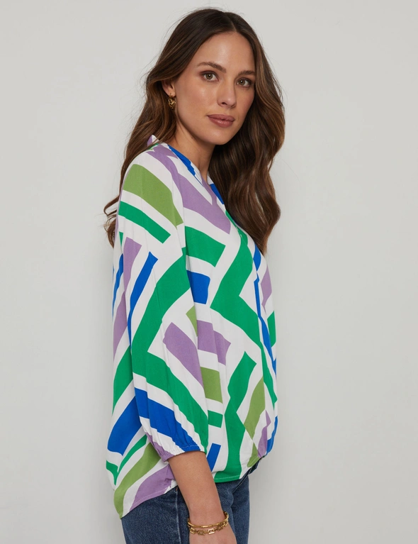 Katies Long Sleeve Bubble Top, hi-res image number null