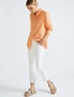 Katies 3/4 Sleeve Linen Blend Shirt, hi-res