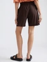 Katies Patch Pocket Linen Blend Stripe Shorts, hi-res