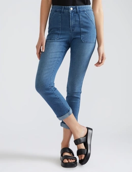 Katies Ankle Length Pocket Jean