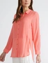 Katies 3Q Sleeve Double Layer Shirt, hi-res