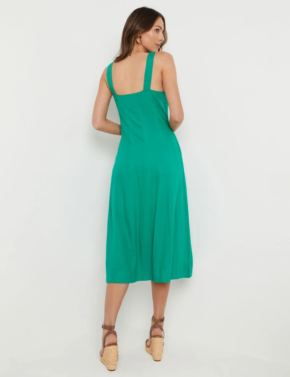 Katies Sleeveless Fit Flare Maxi Dress, hi-res image number null