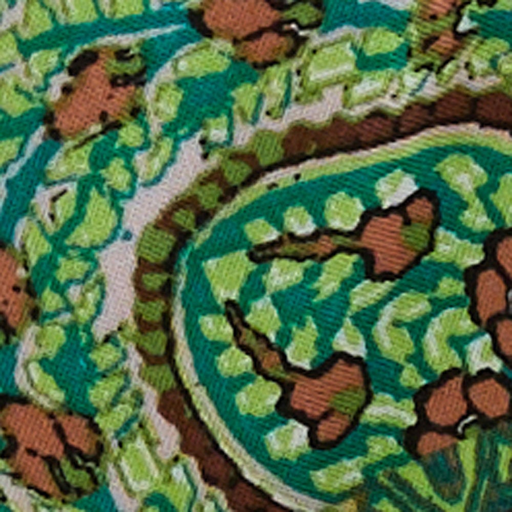 Green Paisley