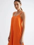 Katies Sleeveless Linen Blend Trapeze Maxi Dress, hi-res