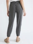 Katies Ankle Length Belted Jogger Style Pants, hi-res