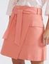 Katies Knee Length Belted Pocket Skirt, hi-res