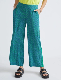 Katies Ankle Length Double Printed Pants