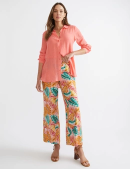 Katies Ankle Length Double Printed Pants