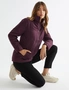 Katies Long Sleeve Lightweight Quilted Puffer, hi-res