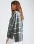 Katies Long Sleeve Relaxed Knitwear Jumper With Turtleneck And Ribbed Sleeves And Side Slits, hi-res