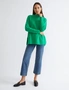 Katies Long Sleeve Chunky Ribbed Funnel Neck Knitwear, hi-res