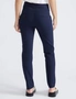 Styled Slim Leg Pants With Angled Pockets, hi-res