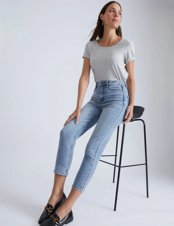 Katies The Mom Jean In Comfort Stretch Denim, hi-res image number null