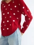 Katies Long Sleeve Fine Gauge Novelty Design Knitwear Jumper, hi-res