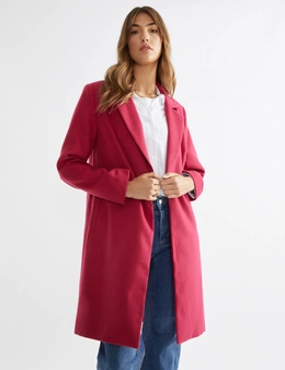 Katies Long Sleeve Melton Coat