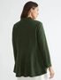 Katies Long Sleeve Fluffy Knit Cover Up, hi-res
