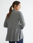 Katies Long Sleeve Fluffy Knit Cover Up, hi-res