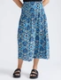 Katies Soft Printed Pull On Maxi Skirt, hi-res