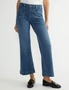Katies Flared Denim With Laid On Pockets, hi-res