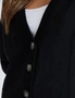 Katies Long Sleeve Regular Length Fine Gauge Knitwear Cardigan, hi-res
