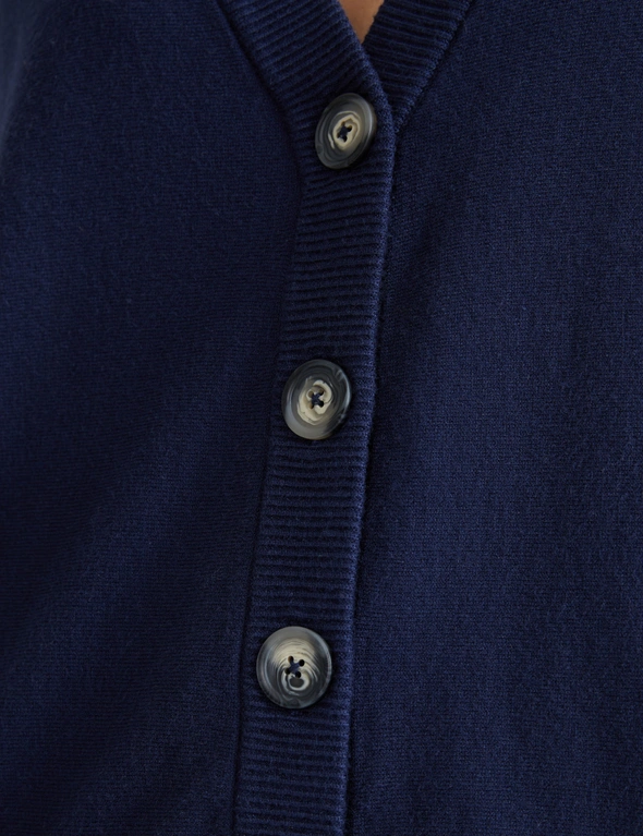 Katies Long Sleeve Regular Length Fine Gauge Knitwear Cardigan, hi-res image number null