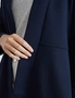 Katies Long Sleeve Peplum Style Ponte Cover Up, hi-res