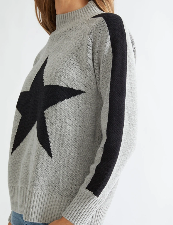 Katies Long Sleeve Knitted Jumper, hi-res image number null