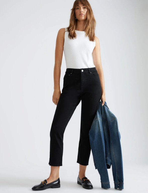 Katies Straight Ankle Length Jean, hi-res image number null