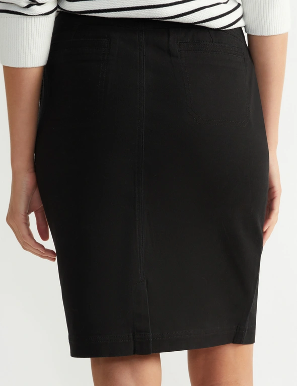 Katies Mid Length Core Canva Skirt, hi-res image number null