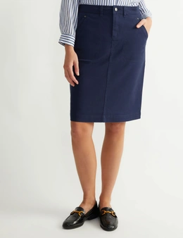 Katies Mid Length Core Canva Skirt