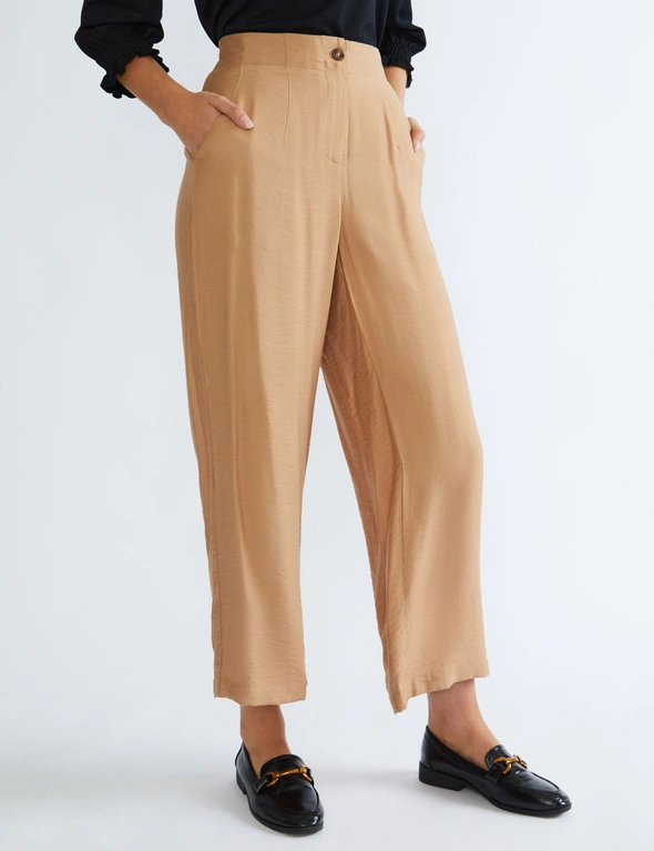 Katies Full Length Wide Leg Soft Cargo Pant, hi-res image number null