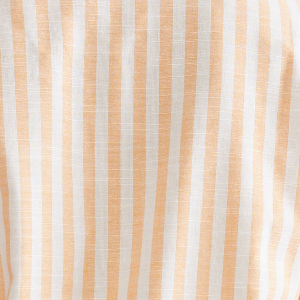 Orange White Stripe