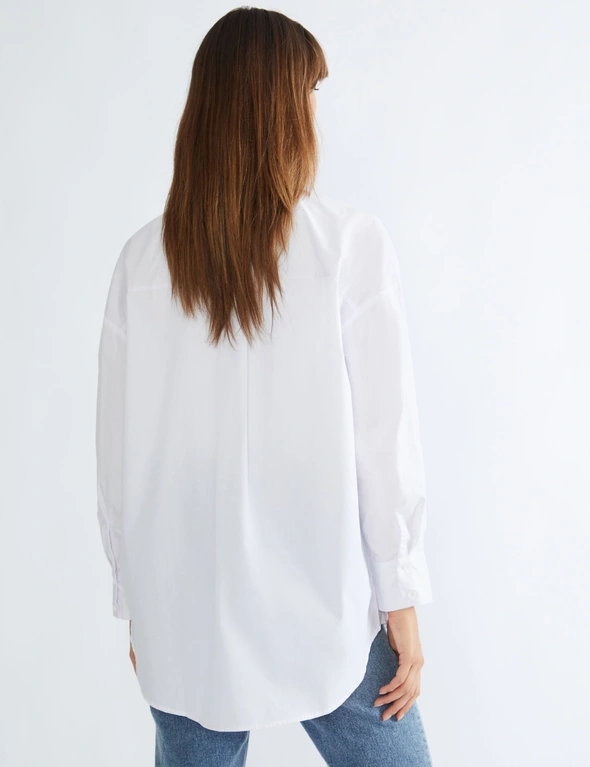 Katies Long Sleeve Button Up Top, hi-res image number null