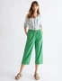 Katies Linen Blend Stripe Drawstring Pants, hi-res