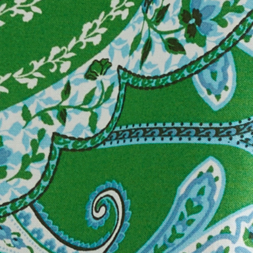 Green Paisley