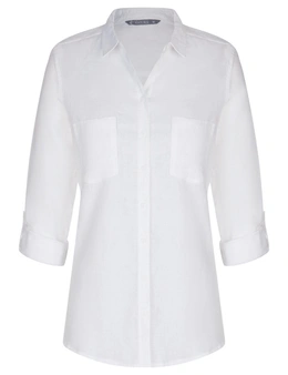 Katies Long Sleeve Linen Shirt