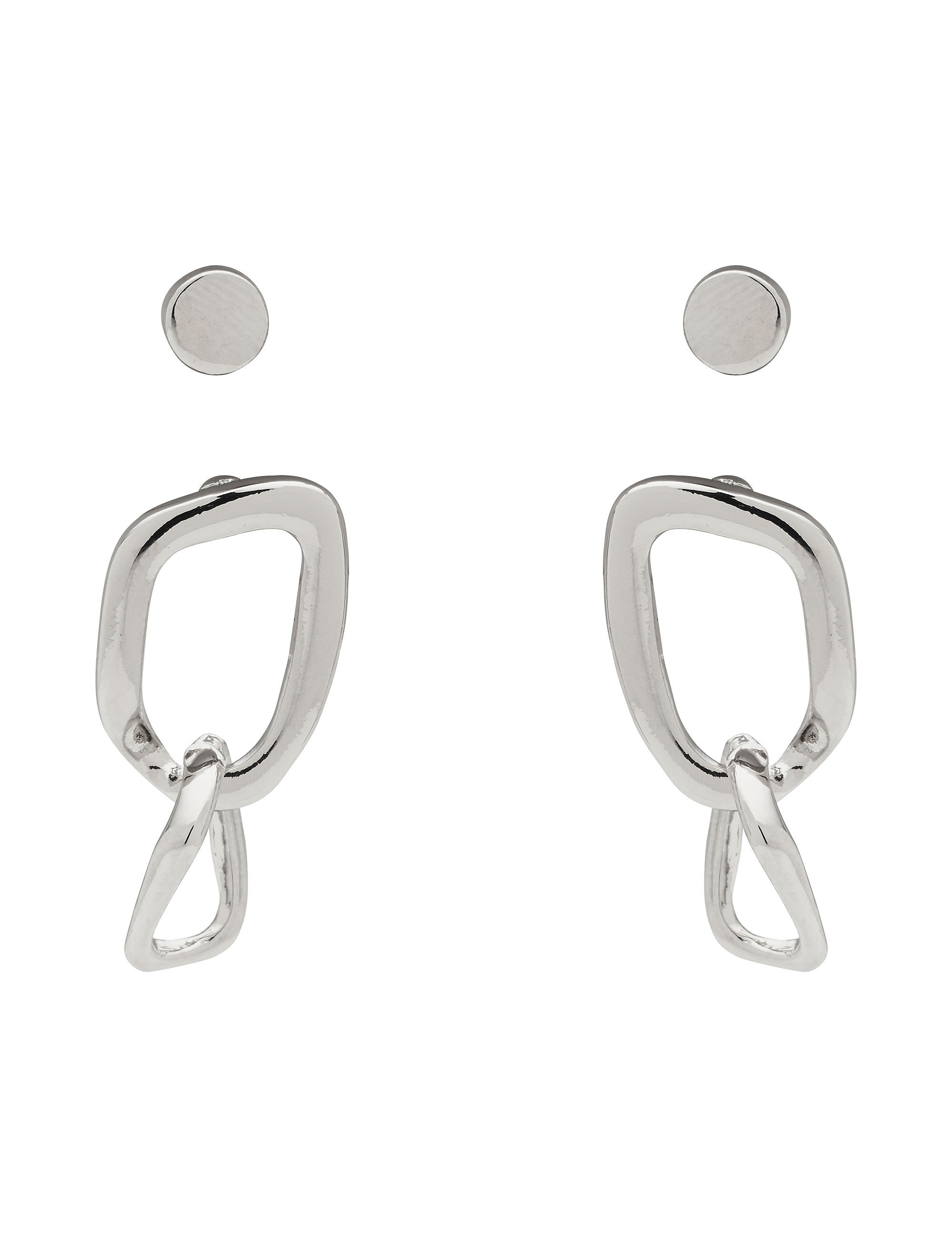 DOT AND LINKS EARRING SET | EziBuy Australia