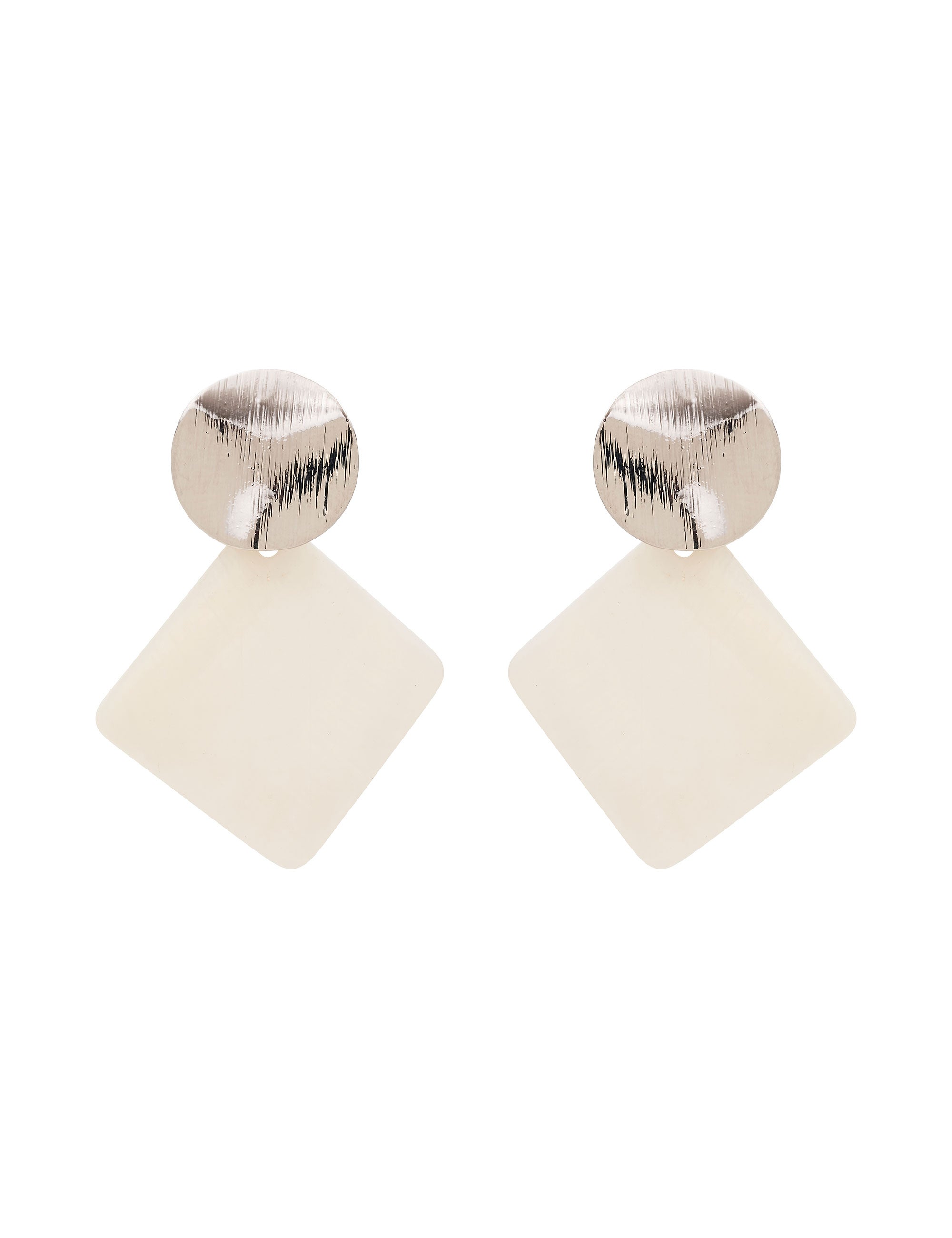 KATIES ROUND SHELL DROP EARRINGS | Liz Jordan