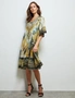 Liz Jordan Kaftan Print Dress, hi-res
